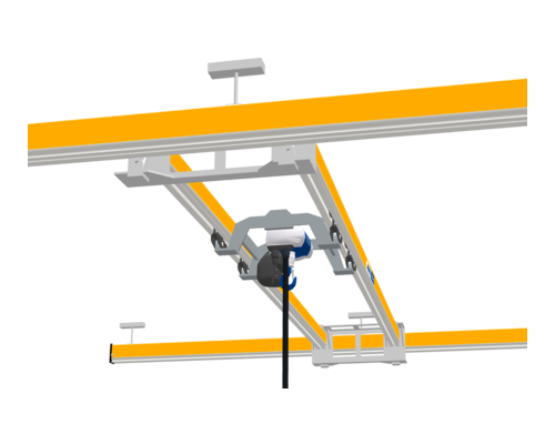 Stooled-up double girder crane ZHB-X | ABUS Kransysteme GmbH